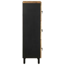 skænk 40x33,5x110 cm massivt ru mangotræ