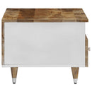 sofabord 80x54x40 cm massivt mangotræ