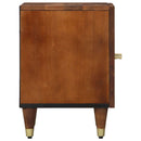 Sengebord med Dør 2 pcs Honningbrun 40 x 33 x 46 cm