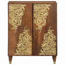Sideboard Brun 60 x 33 x 75 cm Massivt mangotræ
