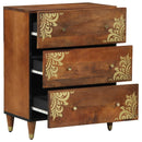 Sideboard Brun 60 x 33 x 75 cm Massivt mangotræ