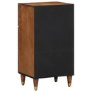 Sideboard med skuffe Brun 40 x 33 x 75 cm Massivt mangotræ