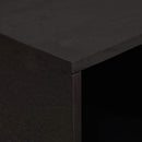 Sofabord Sort 80 x 50 x 40 cm Massivt mangotræ