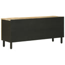 Opbevaringsskabe Naturfarvet 105 x 33 x 46 cm Massivt mangotræ