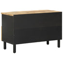 Opbevaringsskabe Naturfarvet 70 x 33 x 46 cm Massivt mangotræ
