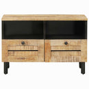 Opbevaringsskabe Naturfarvet 70 x 33 x 46 cm Massivt mangotræ