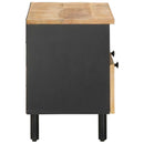 Opbevaringsskabe Naturfarvet 70 x 33 x 46 cm Massivt mangotræ