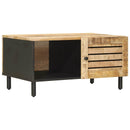 Sofabord Naturfarvet 80 x 50 x 40 cm Massivt mangotræ