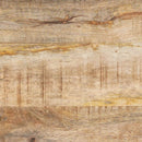 Sengebord Brun og sort 50 x 33 x 60 cm Massivt mangotræ