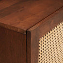 Natskab 2 pcs Brun 40 x 33,5 x 46 cm Massivt akacietræ