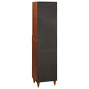 Sideboard med skuffe Brun 38 x 33,5 x 160 cm Massivt mangotræ