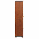 Sideboard med skuffe Brun 38 x 33,5 x 160 cm Massivt mangotræ
