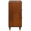 Sideboard med skuffe Brun 40 x 33,5 x 75 cm Massivt mangotræ