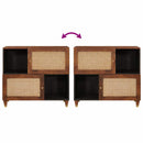 Sideboard Brun 80 x 33,5 x 75 cm Massivt mangotræ