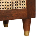 Sideboard Brun 90 x 33,5 x 75 cm Massivt mangotræ