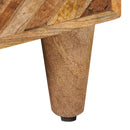 Sengebord 2 pcs Brun 50 x 33 x 60 cm Massivt mangotræ