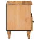 Sengebord 2 pcs Brun 50 x 33 x 60 cm Massivt mangotræ