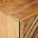 Sengebord med skuffe Brun 50 x 33 x 60 cm Massivt mangotræ