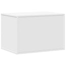 toiletskjuler til kattebakke 60x40x40 cm konstrueret træ hvid