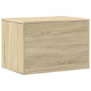 toiletskjuler kattebakke 60x40x40 cm konstrueret træ sonoma-eg