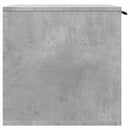 toiletskjuler kattebakke 80x50x45 cm konstrueret træ betongrå