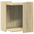 toiletskjuler kattebakke 42x42x51 cm konstrueret træ sonoma-eg