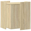 toiletskjuler kattebakke 42x42x51 cm konstrueret træ sonoma-eg