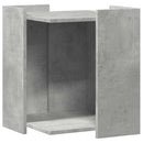 toiletskjuler kattebakke 42x42x51 cm konstrueret træ betongrå