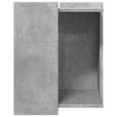 toiletskjuler kattebakke 42x42x51 cm konstrueret træ betongrå