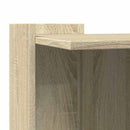 toiletskjuler kattebakke 53x53x51 cm konstrueret træ røget eg