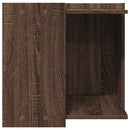 toiletskjuler kattebakke 53x53x51 cm konstrueret træ brunt eg