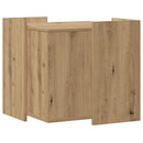 toiletskjuler kattebakke 53x53x51 cm konstrueret træ kunsteg