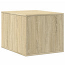 toiletskjuler kattebakke 47x59x42 cm konstrueret træ sonoma-eg