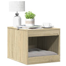 toiletskjuler kattebakke 47x59x42 cm konstrueret træ sonoma-eg
