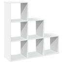 rumdelerreol 3-lags hvid 99x29x99 cm konstrueret træ