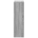 bogreol/rumdeler 99x29x99 cm 3 niveauer konstrueret træ