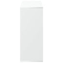 rumdelerreol hvid 69,5x29x69,5 cm konstrueret træ