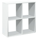 rumdelerreol hvid 69,5x29x69,5 cm konstrueret træ