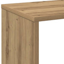 bogreol/rumdeler 69,5x29x69,5 cm konstrueret træ kunsteg