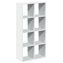 rumdelerreol hvid 69,5x29x137,5 cm konstrueret træ