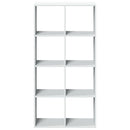 rumdelerreol hvid 69,5x29x137,5 cm konstrueret træ