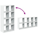 rumdelerreol hvid 69,5x29x137,5 cm konstrueret træ