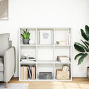 bogreol/rumdeler 102x29x103,5 cm konstrueret træ hvid