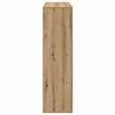 bogreol/rumdeler 102x29x103,5 cm konstrueret træ kunsteg