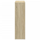bogreol/rumdeler 102x29x103,5 cm konstrueret træ sonoma-eg