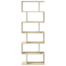 bogreol/rumdeler 70x24x193 cm 6 niveauer konstrueret træ