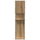 bogreol/rumdeler 92x29x112 cm konstrueret træ kunsteg