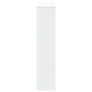 bogreol hvid 63x20x90 cm konstrueret træ