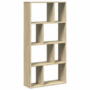bogreol 60x20x120,5 cm konstrueret træ sonoma-eg