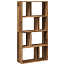 bogreol 60x20x120,5 cm konstrueret træ antikt træ